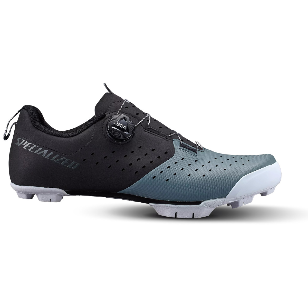 Specialized Recon 1.0 Gravel & MTB Cycling Shoes | Crushed Emerald - Dove Grey