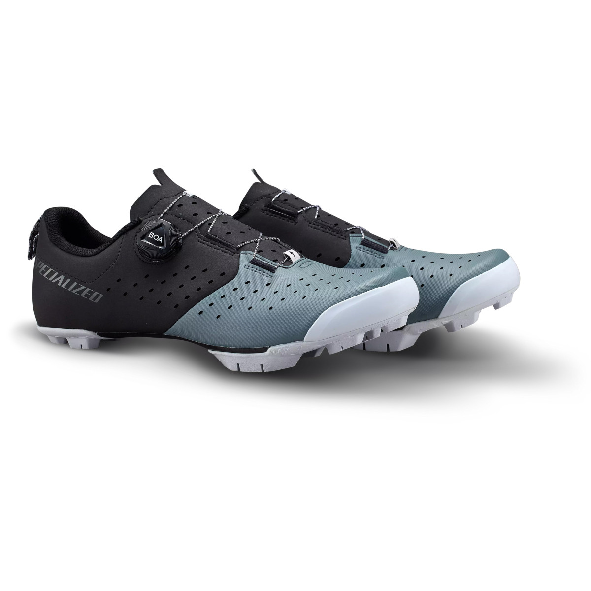 Specialized Recon 1.0 Gravel & MTB Cycling Shoes | Crushed Emerald - Dove Grey