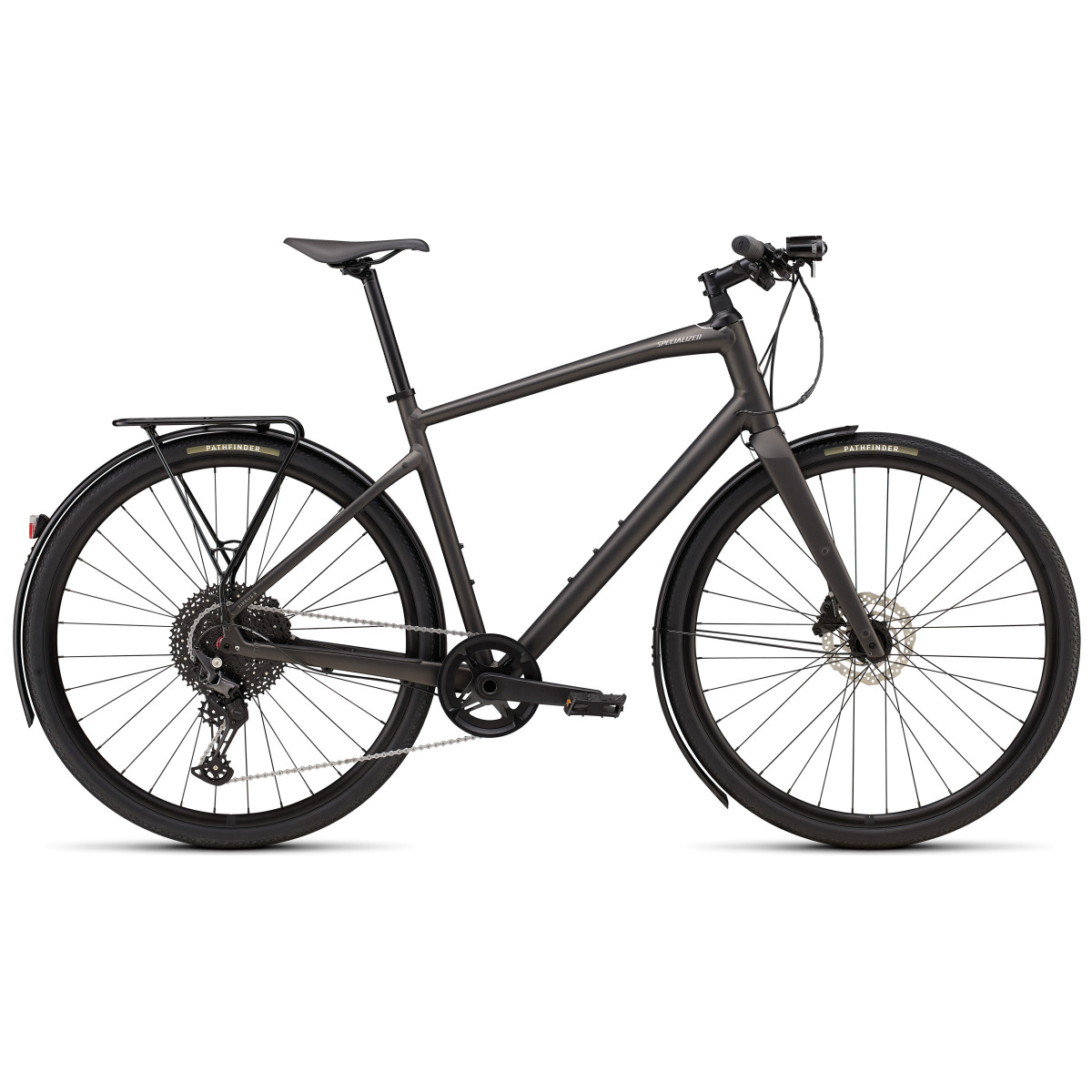 Specialized Sirrus X 4.0 EQ Fitness Bike | Satin Metallic Obsidian - Desert Metallic Frost Specialized Sirrus X 4.0 EQ Fitness Bike | Satin Metallic Obsidian - Desert Metallic Frost