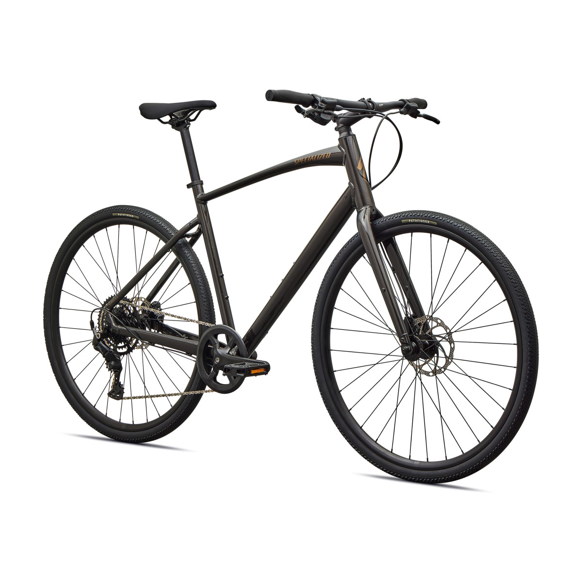 Specialized Sirrus X 2.0 fitness dviratis | Gloss Metallic Obsidian