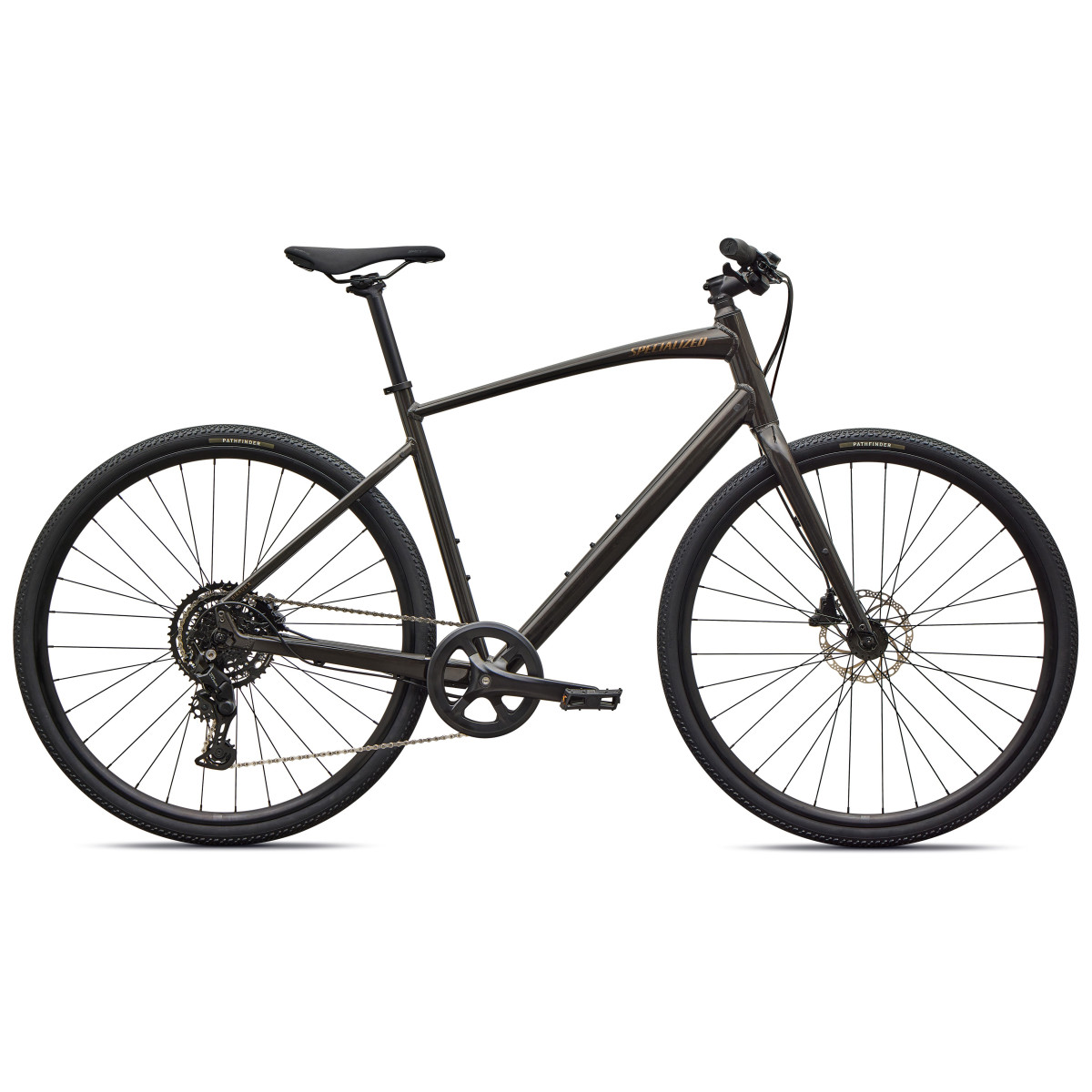 Specialized Sirrus X 2.0 fitness dviratis | Gloss Metallic Obsidian