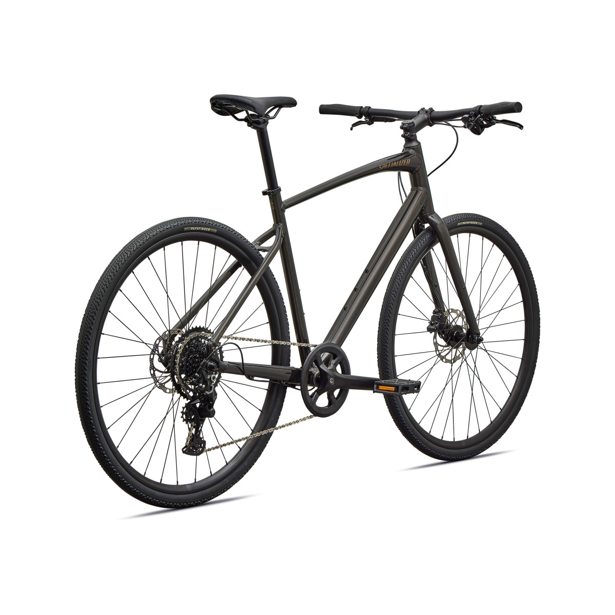 Specialized Sirrus X 2.0 fitness dviratis | Gloss Metallic Obsidian