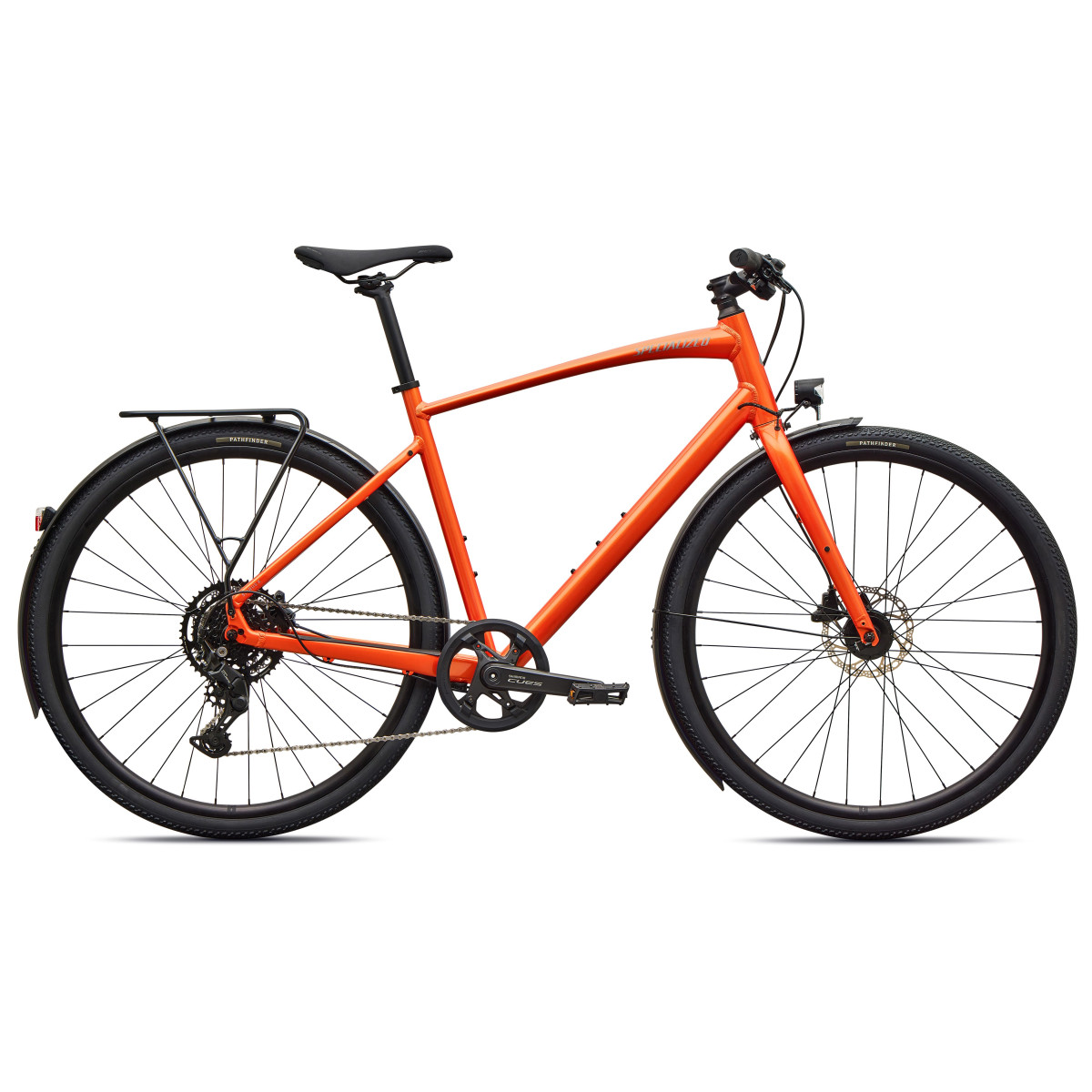 Specialized Sirrus X 2.0 EQ fitness dviratis | Gloss Tangerine