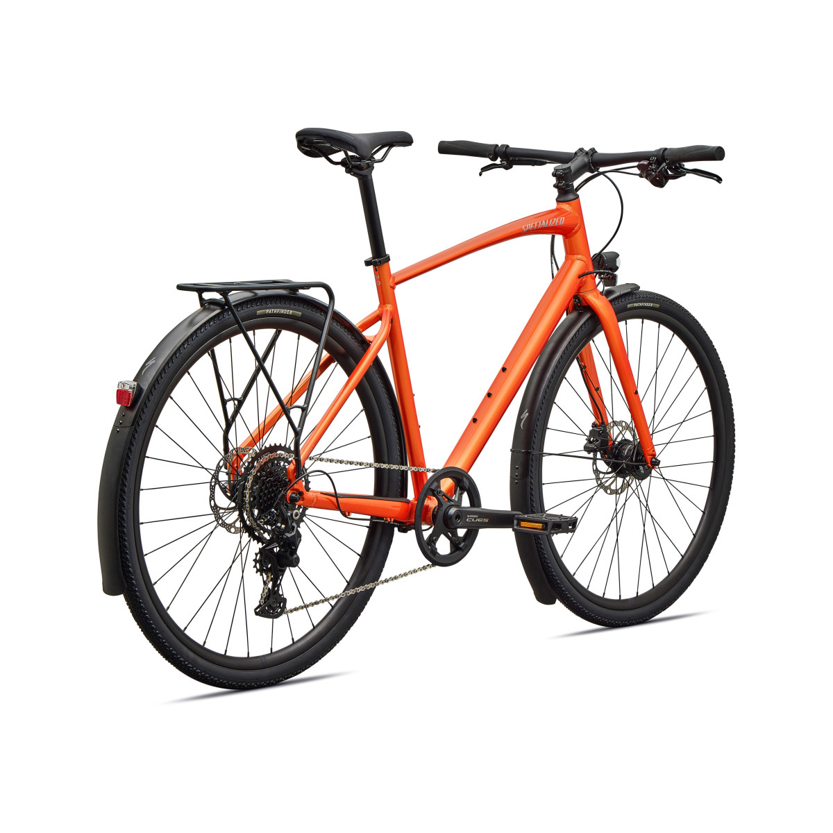 Specialized Sirrus X 2.0 EQ fitness dviratis | Gloss Tangerine