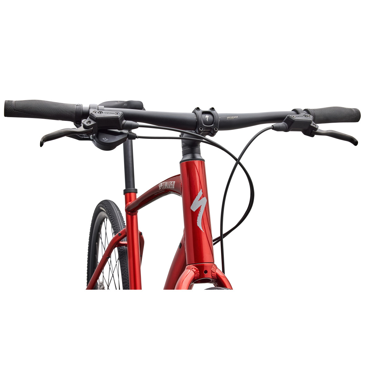 Specialized Sirrus X 3.0 fitness dviratis | Gloss Cayenne Metallic
