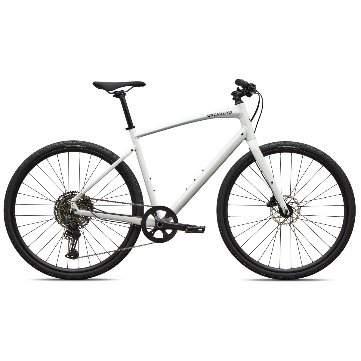 Specialized Sirrus X 3.0 fitness dviratis | Gloss Metallic White Silver