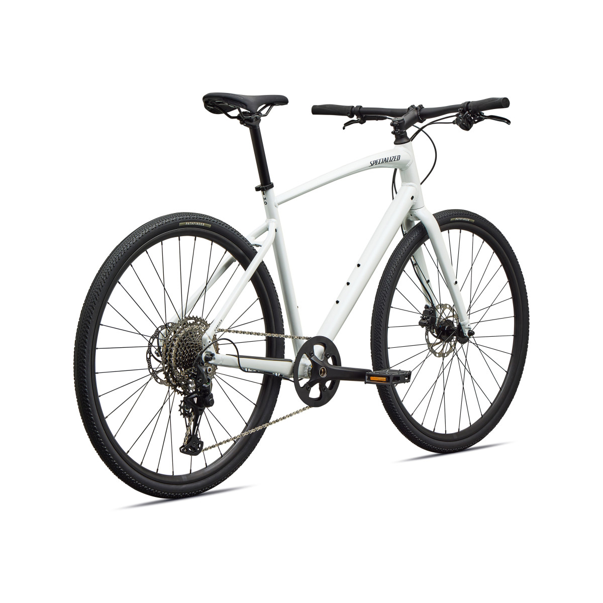 Specialized Sirrus X 3.0 fitness dviratis | Gloss Metallic White Silver