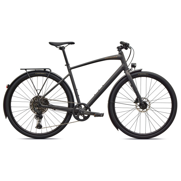 Specialized Sirrus X 3.0 EQ fitness dviratis | Gloss Metallic Obsidian