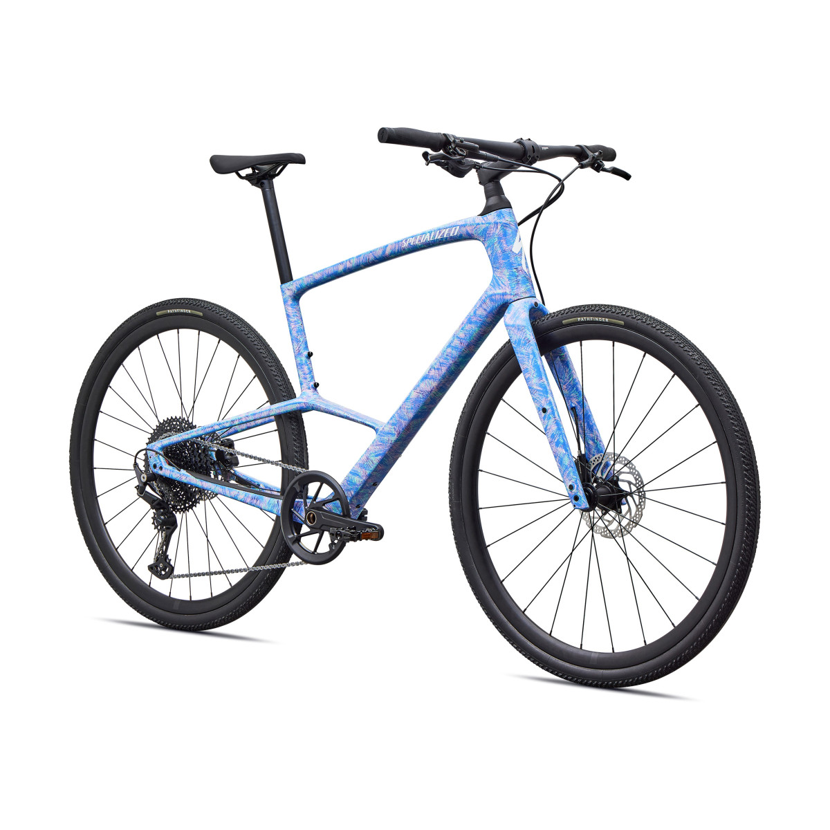 Specialized Sirrus X 5.0 fitness dviratis | Gloss Dry Brushed Sky Blue