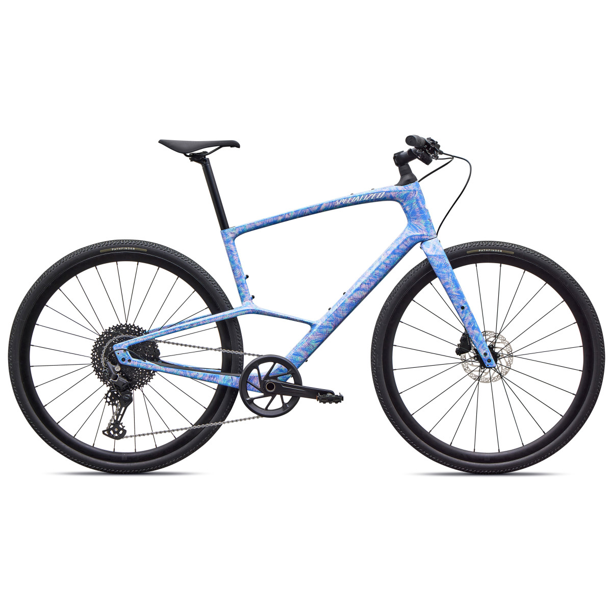 Specialized Sirrus X 5.0 fitness dviratis | Gloss Dry Brushed Sky Blue