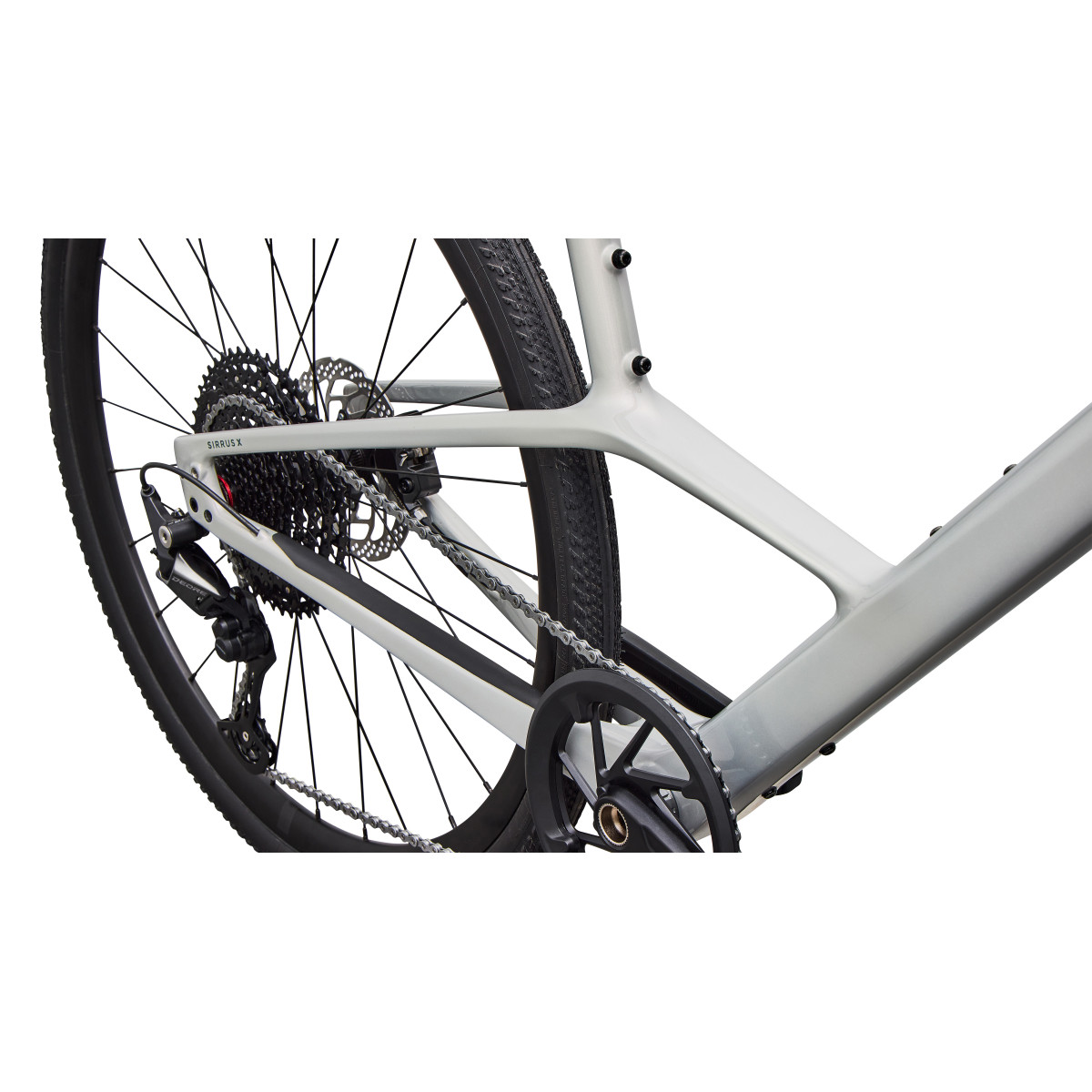 Specialized Sirrus X 5.0 fitness dviratis | Gloss Dolomite Metallic