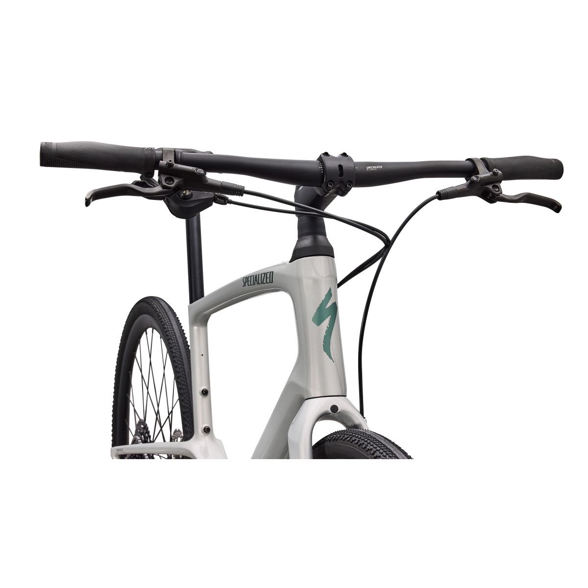 Specialized Sirrus X 5.0 fitness dviratis | Gloss Dolomite Metallic