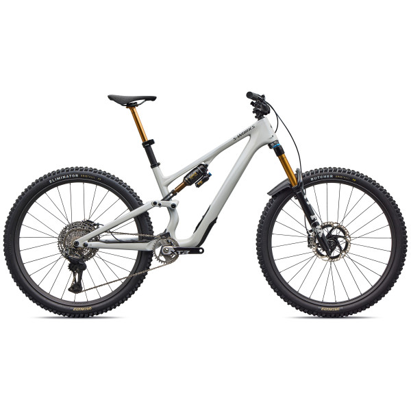 S-Works Stumpjumper 15 EVO Di2 kalnų dviratis | 29" | Gloss Dolomite Metallic - Smoked Liquid Metal