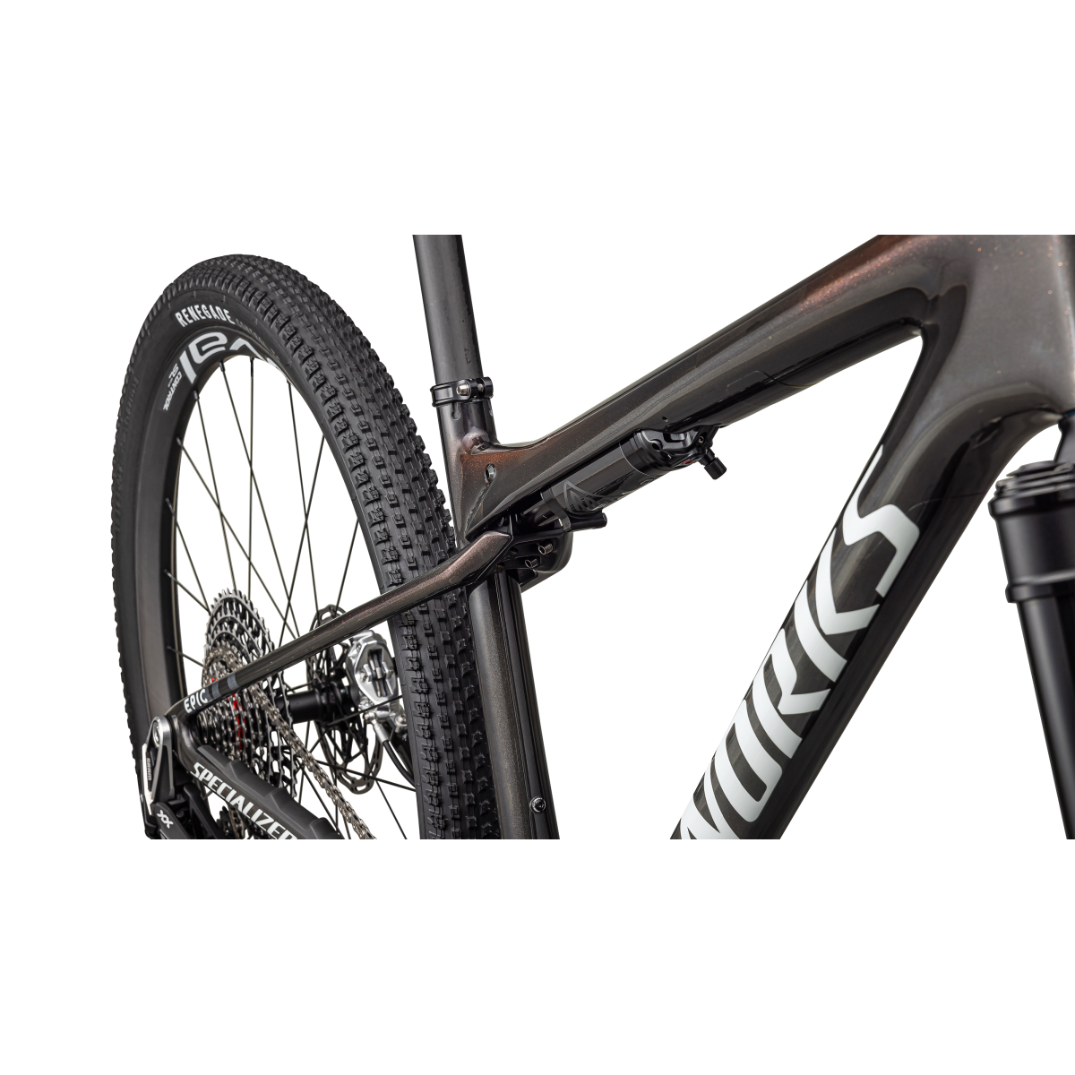 S-Works Epic World Cup mountain bike | Carbon - Red Pearl - Chameleon Fade