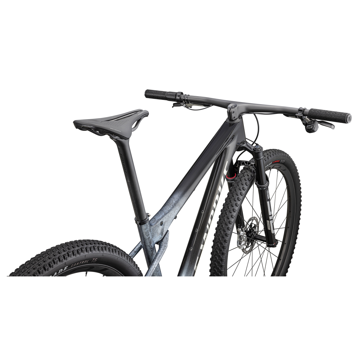 S-Works Epic World Cup mountain bike | Glacial Metallic Granite - Brushed Chrome