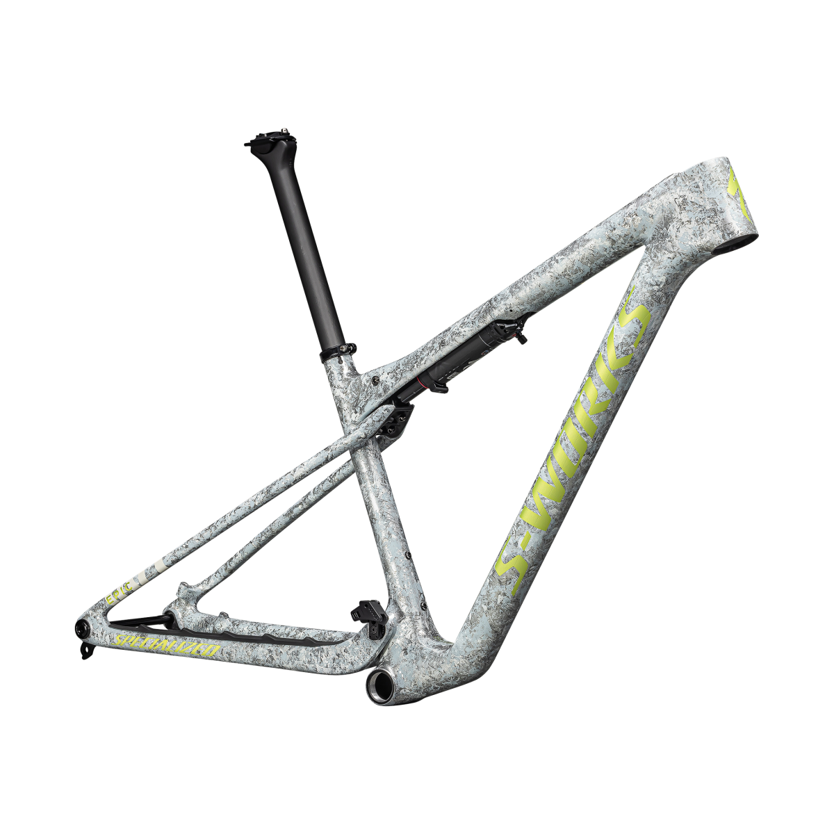S-Works Epic World Cup rėmas | Dune White - Ashen Grey - Sea Foam