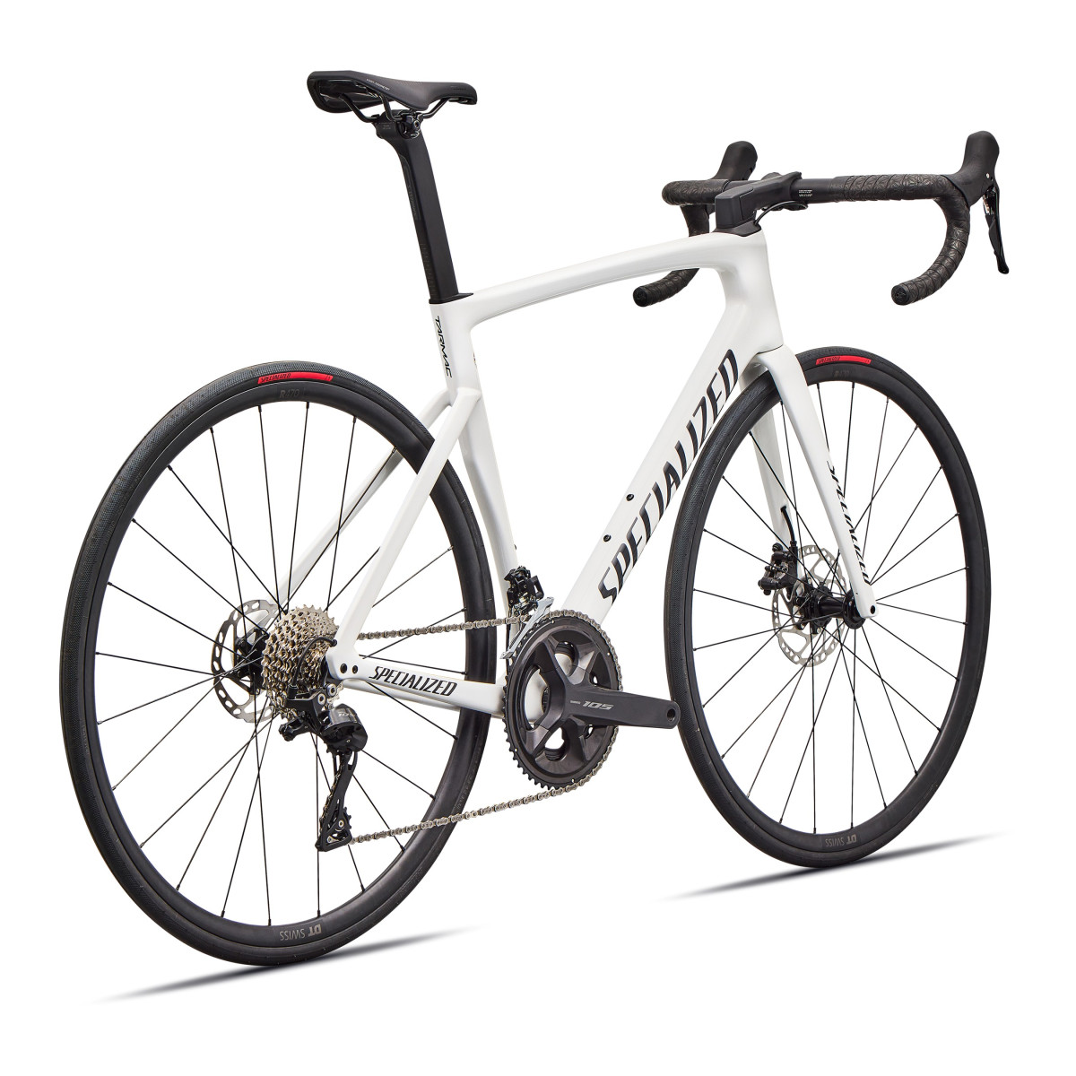 Specialized Tarmac SL7 Sport Road Bike | Shimano 105 | Gloss White - Dark Navy Metallic Specialized Tarmac SL7 Sport Road Bike | Shimano 105 | Gloss White - Dark Navy Metallic