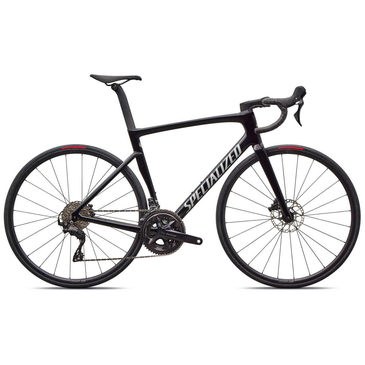 Specialized Tarmac SL7 Sport plento dviratis | Shimano 105 | Gloss Black - Dolomite Metallic Specialized Tarmac SL7 Sport plento dviratis | Shimano 105 | Gloss Black - Dolomite Metallic