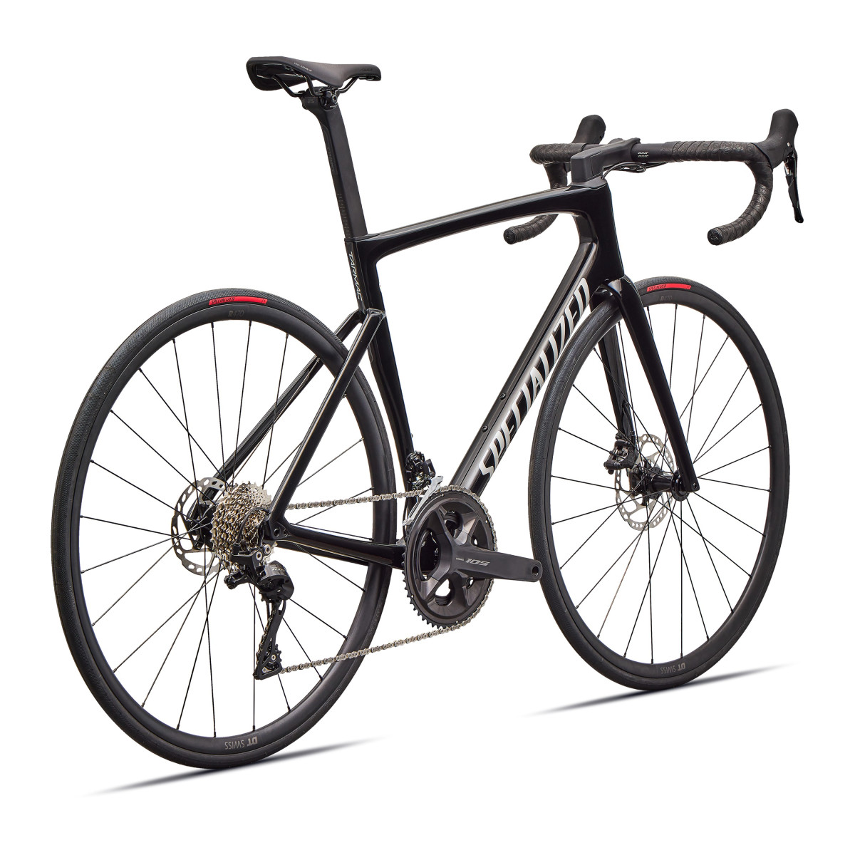 Specialized Tarmac SL7 Sport plento dviratis | Shimano 105 | Gloss Black - Dolomite Metallic Specialized Tarmac SL7 Sport plento dviratis | Shimano 105 | Gloss Black - Dolomite Metallic