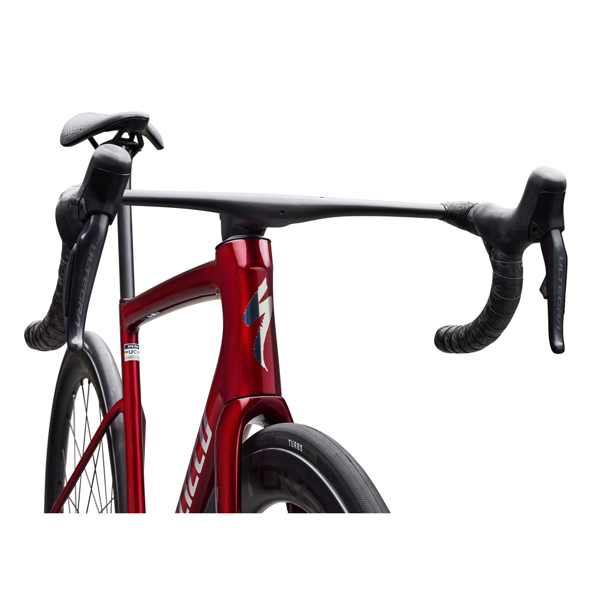 Specialized Tarmac SL8 Pro plento dviratis | Ultegra Di2 | Gloss Red Sky - Chrome Specialized Tarmac SL8 Pro plento dviratis | Ultegra Di2 | Gloss Red Sky - Chrome