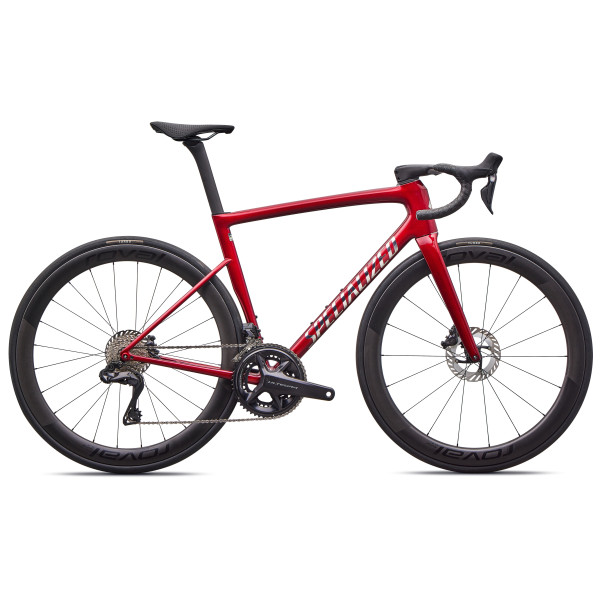 Specialized Tarmac SL8 Pro Road Bike | Ultegra Di2 | Gloss Red Sky - Chrome Specialized Tarmac SL8 Pro Road Bike | Ultegra Di2 | Gloss Red Sky - Chrome