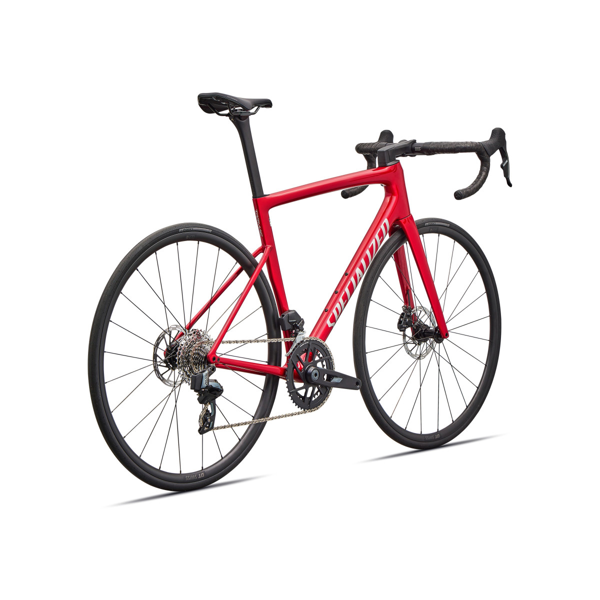 Specialized Tarmac SL8 Expert plento dviratis | SRAM Rival eTap AXS | Gloss Red Tint Over Silver Dust - Silver Dust Specialized Tarmac SL8 Expert plento dviratis | SRAM Rival eTap AXS | Gloss Red Tint Over Silver Dust - Silver Dust