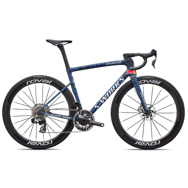 S-Works Tarmac SL8 LTD Road Bike | Red Bull 2025 TdF | Red Bull Bora - Blue