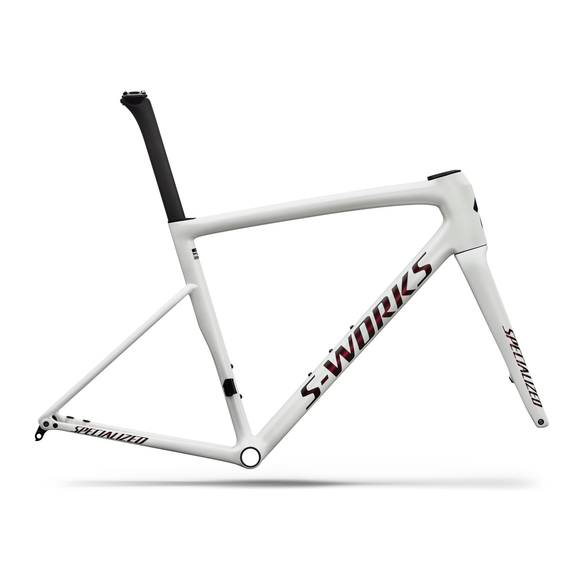 S-Works Tarmac SL8 rėmas | Gloss Metallic White Silver - Pearl S-Works Tarmac SL8 rėmas | Gloss Metallic White Silver - Pearl