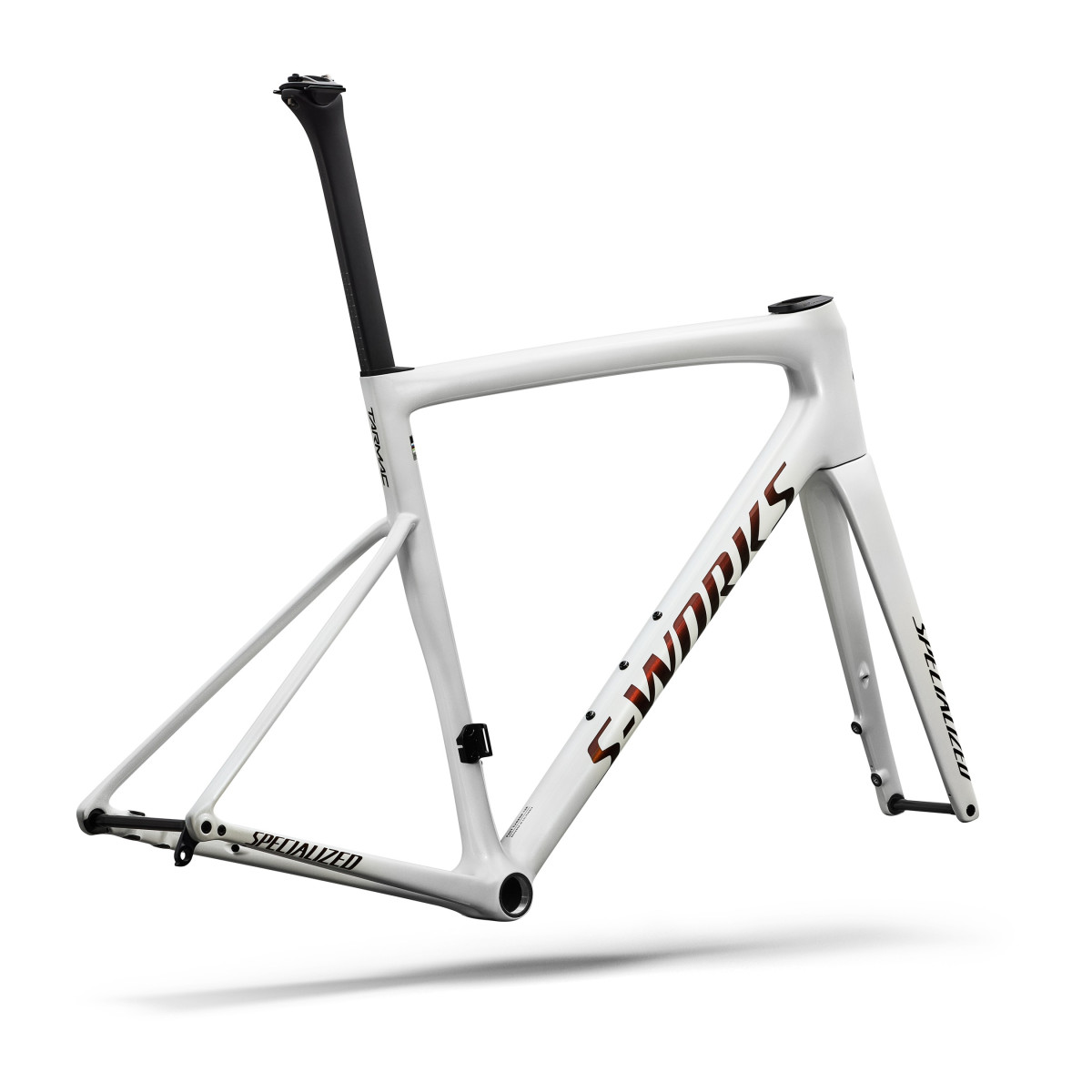 S-Works Tarmac SL8 rėmas | Gloss Metallic White Silver - Pearl S-Works Tarmac SL8 rėmas | Gloss Metallic White Silver - Pearl