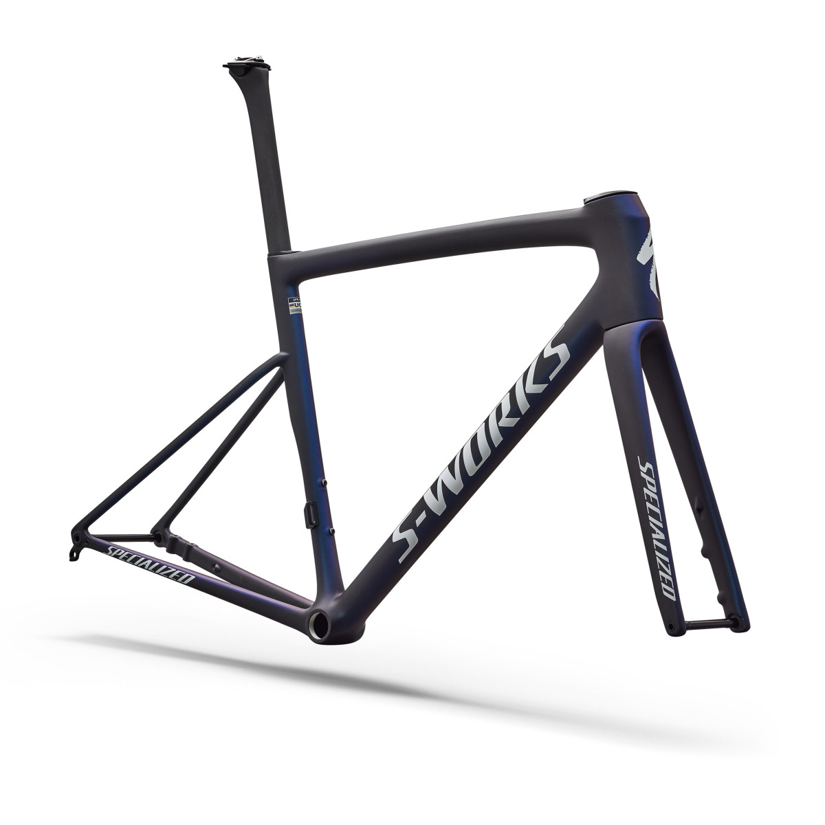 S-Works Tarmac SL8 rėmas | Satin Carbon - Cyan Blue Viavi Pearl S-Works Tarmac SL8 rėmas | Satin Carbon - Cyan Blue Viavi Pearl