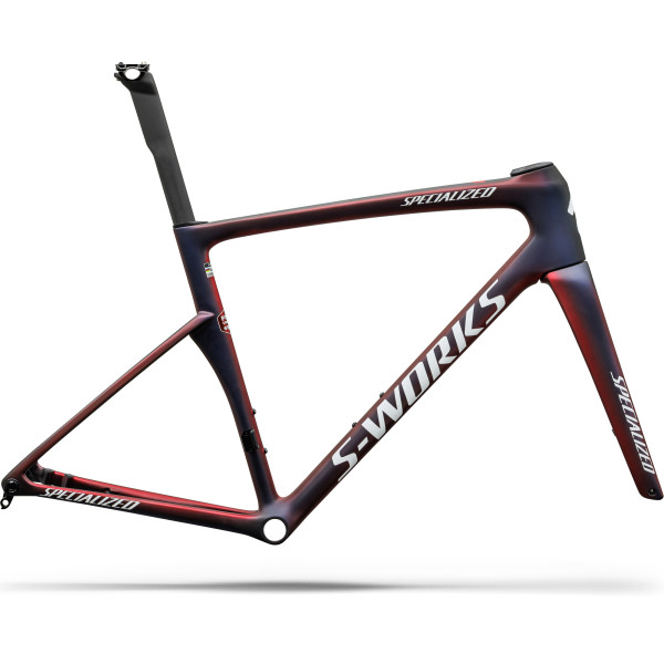 S-Works Tarmac SL9 rėmas | FDJ United - SUEZ | Gloss Red Tint - Blue Tint - Red Pearl