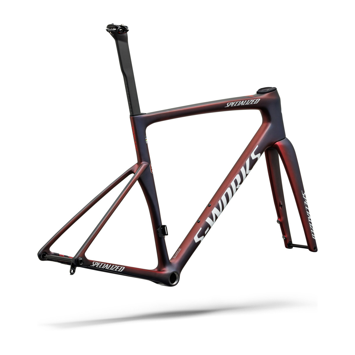 S-Works Tarmac SL9 rėmas | FDJ United - SUEZ | Gloss Red Tint - Blue Tint - Red Pearl