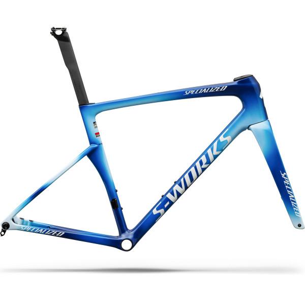 S-Works Tarmac SL9 rėmas | Soudal Quick-Step | Gloss Blue Onyx - Cobalt - Morning Mist