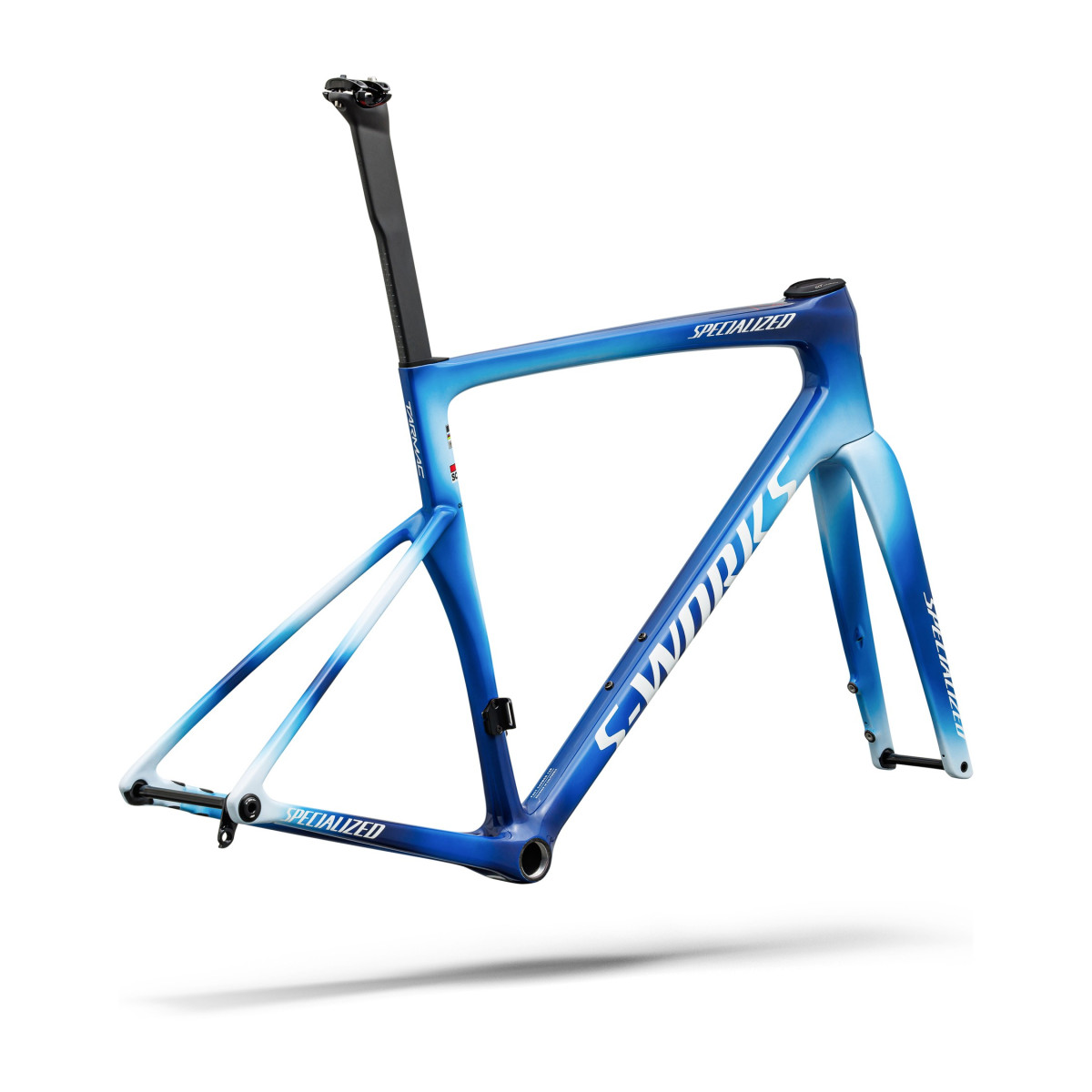 S-Works Tarmac SL9 rėmas | Soudal Quick-Step | Gloss Blue Onyx - Cobalt - Morning Mist