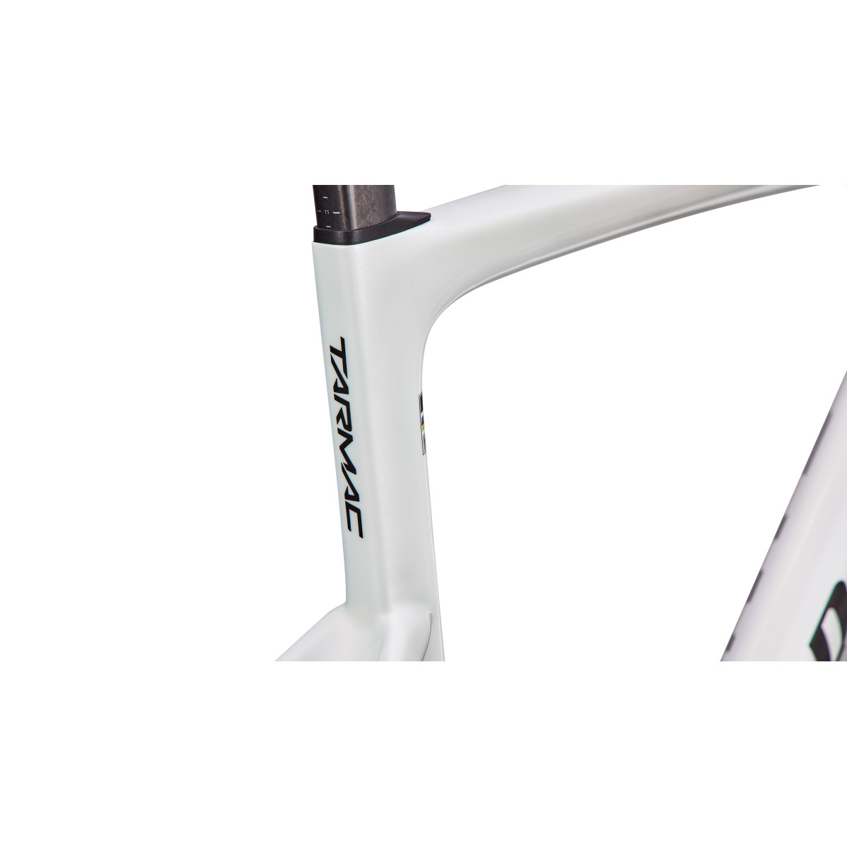 S-Works Tarmac SL9 rėmas | Gloss White Silver Metallic - Obsidian Metallic
