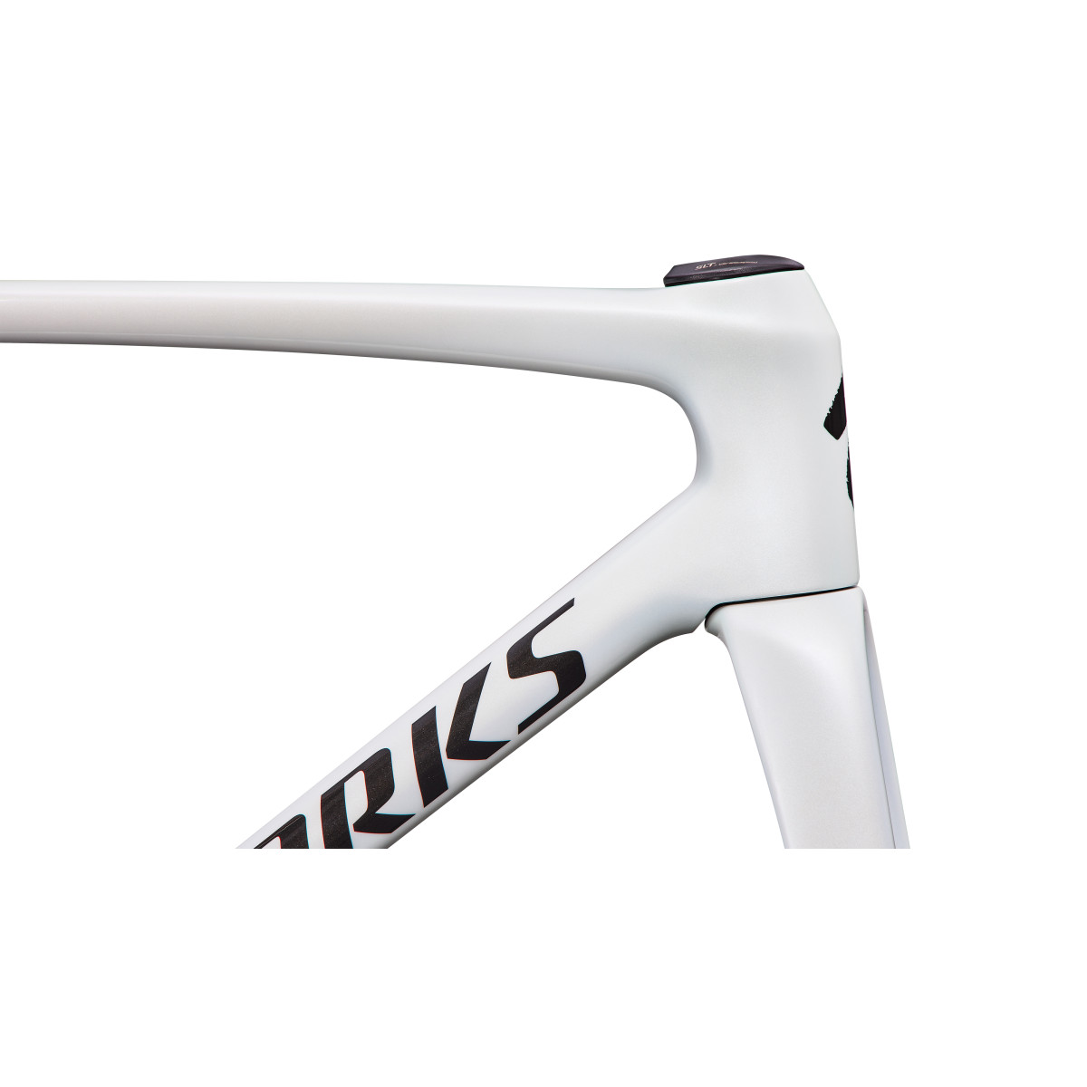 S-Works Tarmac SL9 rėmas | Gloss White Silver Metallic - Obsidian Metallic