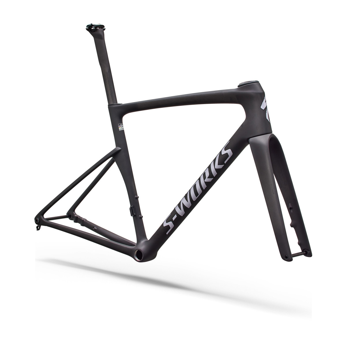 S-Works Tarmac SL9 rėmas | Rtp Raw Carbon - Gloss Amethyst Frost