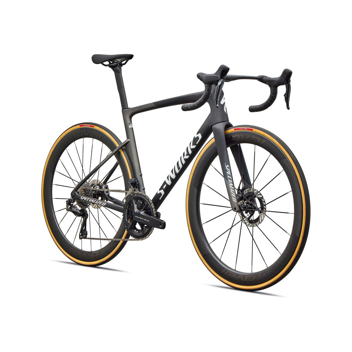 S-Works Tarmac SL9 plento dviratis | Shimano Dura-Ace Di2 | Gloss Carbon - Gloss White