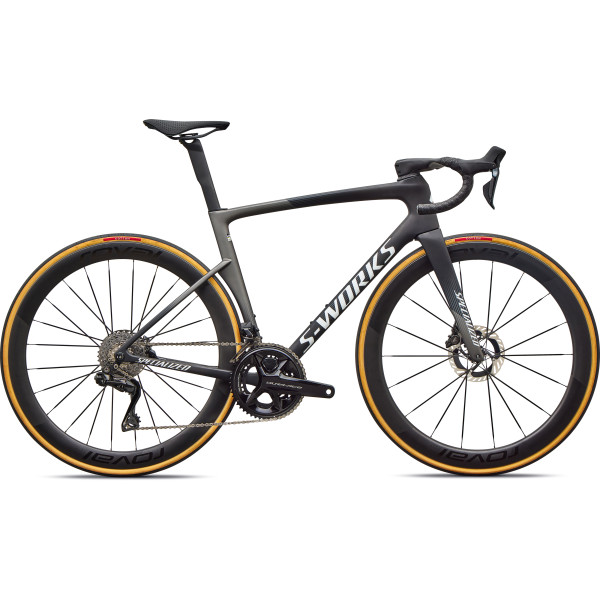 S-Works Tarmac SL9 plento dviratis | Shimano Dura-Ace Di2 | Gloss Carbon - Gloss White