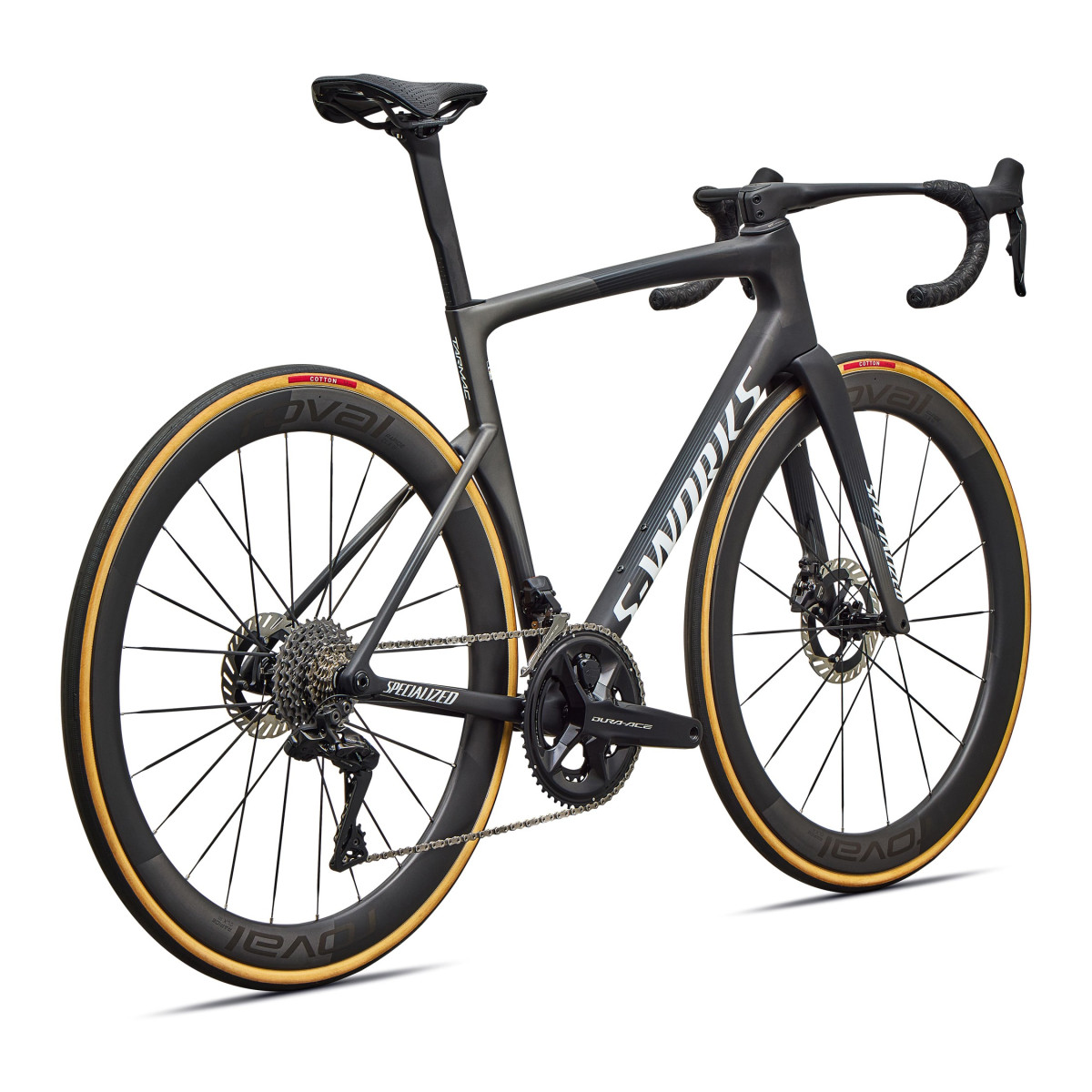 S-Works Tarmac SL9 plento dviratis | Shimano Dura-Ace Di2 | Gloss Carbon - Gloss White