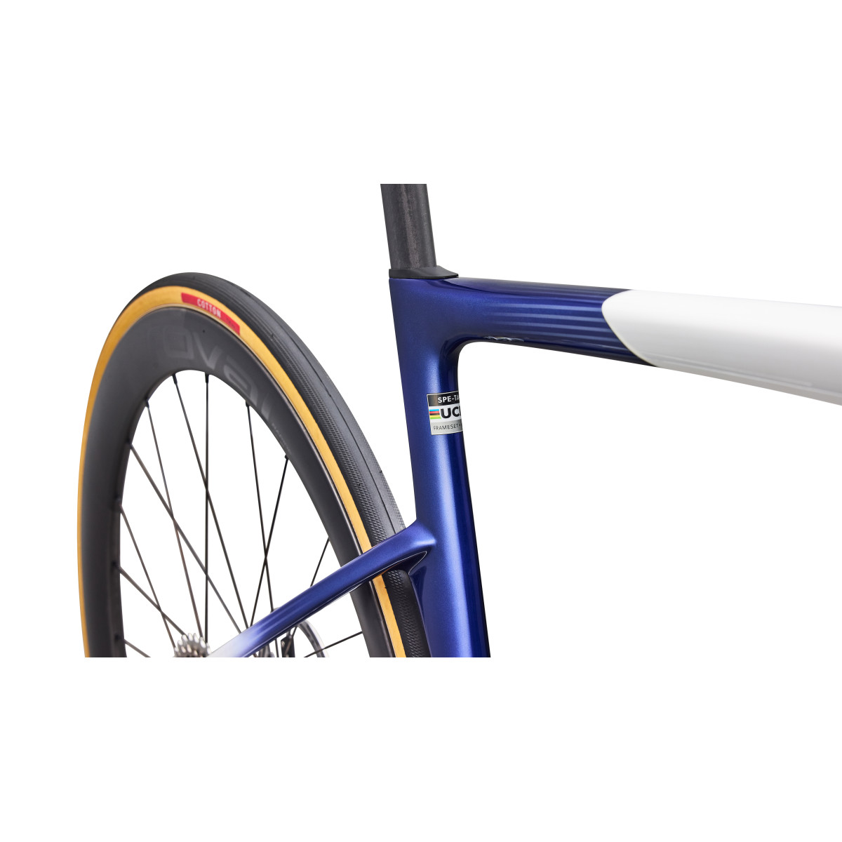 Specialized Tarmac SL9 S-Level plento dviratis | SRAM Red AXS | Gloss White - Majesty Blue Metallic