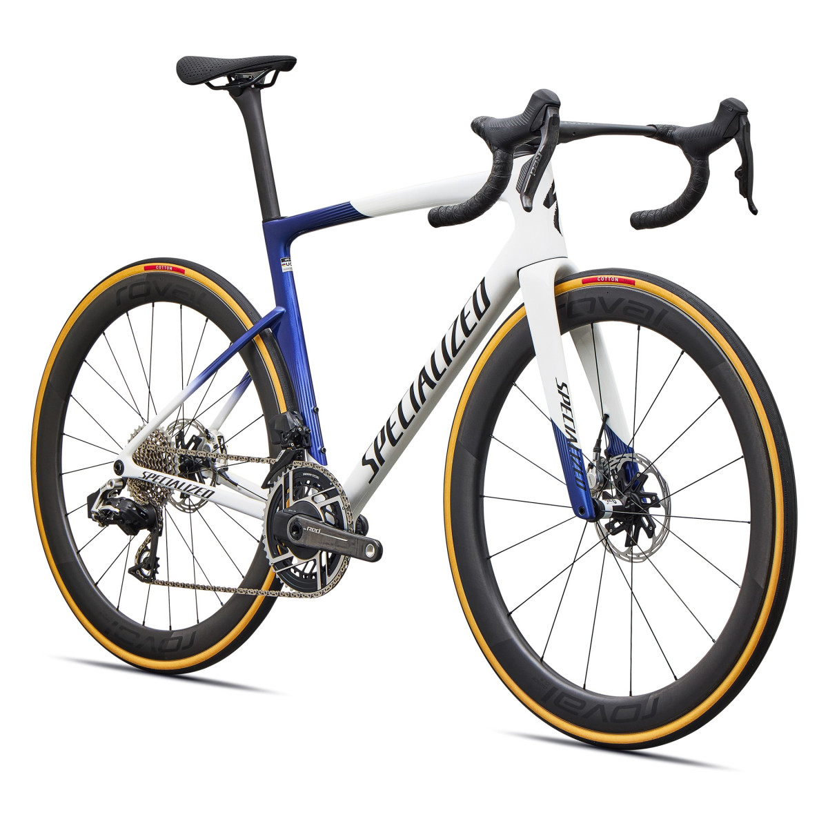 Specialized Tarmac SL9 S-Level plento dviratis | SRAM Red AXS | Gloss White - Majesty Blue Metallic