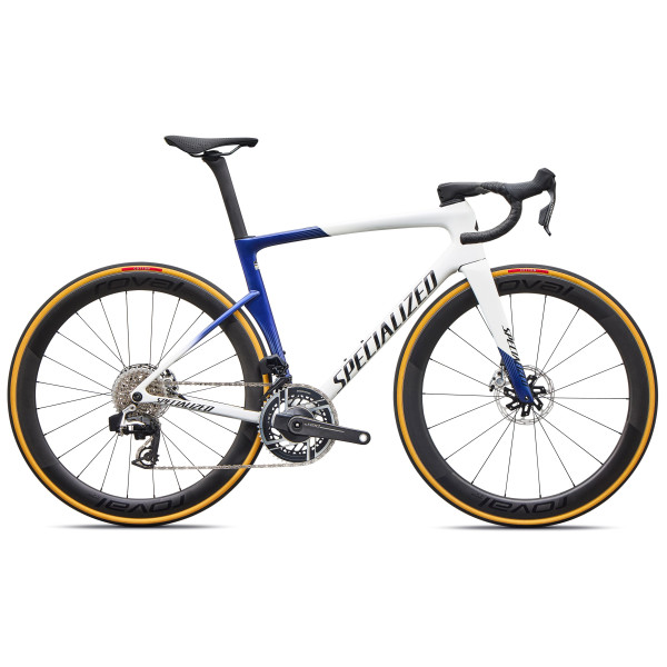 Specialized Tarmac SL9 S-Level plento dviratis | SRAM Red AXS | Gloss White - Majesty Blue Metallic