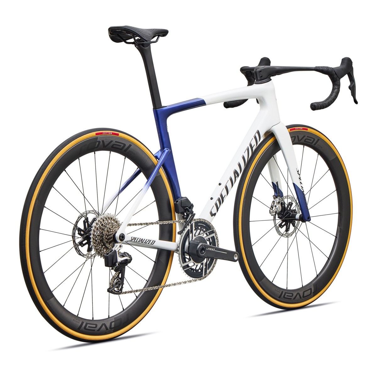 Specialized Tarmac SL9 S-Level plento dviratis | SRAM Red AXS | Gloss White - Majesty Blue Metallic