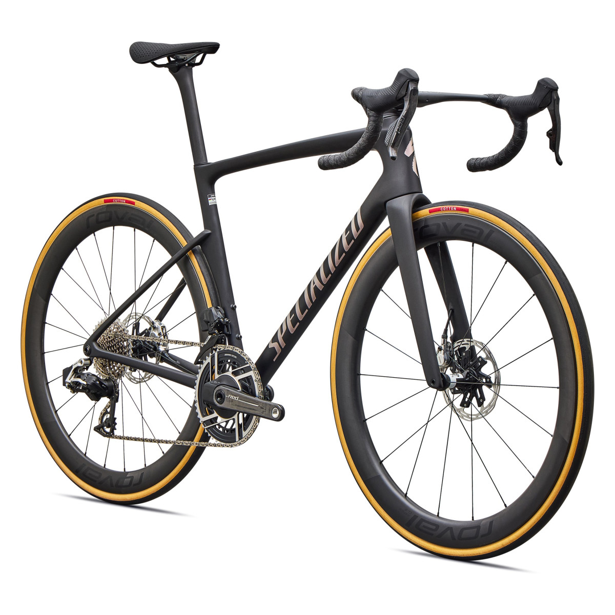 Specialized Tarmac SL9 S-Level plento dviratis | SRAM Red AXS | Satin Carbon - Silver Dust