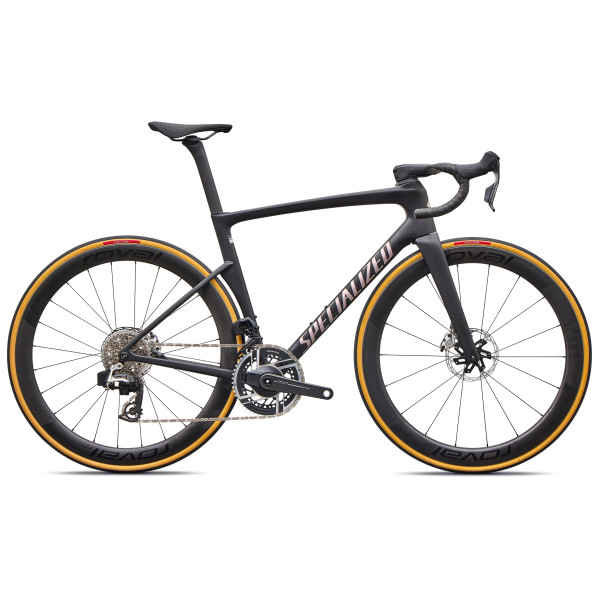 Specialized Tarmac SL9 S-Level plento dviratis | SRAM Red AXS | Satin Carbon - Silver Dust