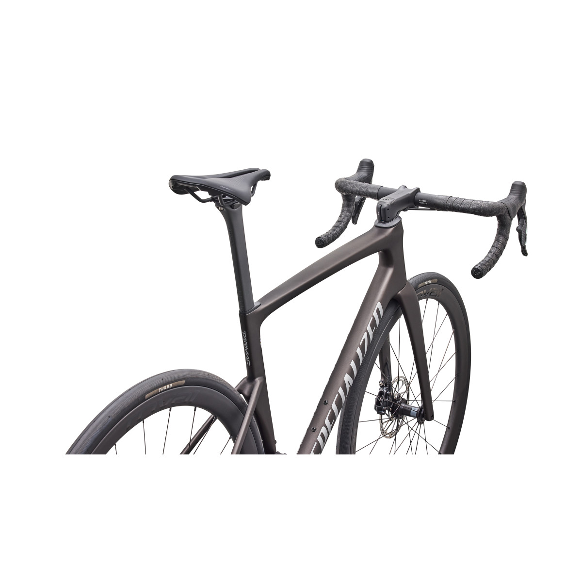 Specialized Tarmac SL9 Expert plento dviratis | SRAM Force AXS | Satin Warm Smoke Metallic - Silver Dust