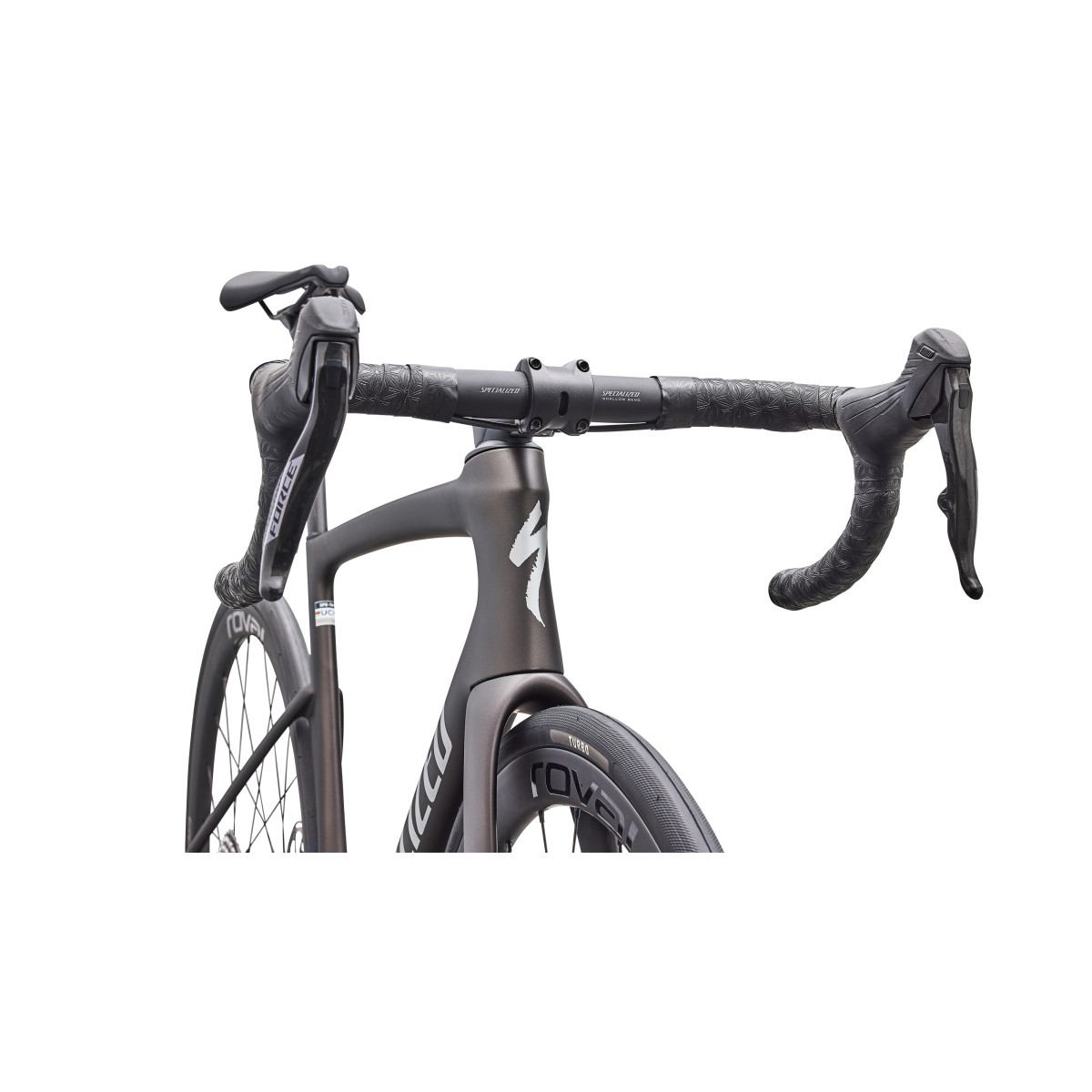 Specialized Tarmac SL9 Expert plento dviratis | SRAM Force AXS | Satin Warm Smoke Metallic - Silver Dust