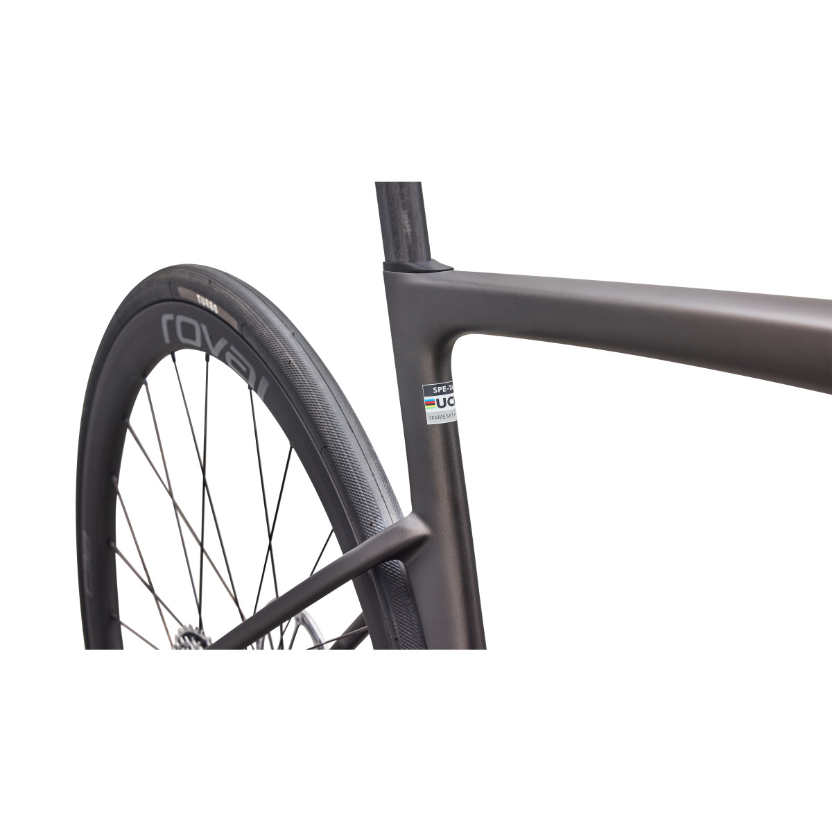 Specialized Tarmac SL9 Expert plento dviratis | SRAM Force AXS | Satin Warm Smoke Metallic - Silver Dust