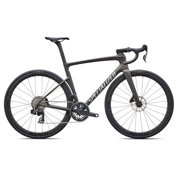 Specialized Tarmac SL9 Expert plento dviratis | SRAM Force AXS | Satin Warm Smoke Metallic - Silver Dust